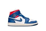 Air Jordan 1 Mid French Blue (Women's) BQ6472-146 40