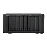 Synology DS1823xs+ 8-Bay Diskstation NAS (AMD Ryzen V1780B 4-core 3.35 (Basis) / 3.6 (Turbo) GHz 8GB Ram 1xRJ-45 10GbE LAN-Port 2X RJ-45) Bundle mit 8X 12TB WD Red Plus