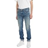 Replay Herren Jeans Anbass Slim-Fit Original, Medium Blue 009 (Blau), 32W / 32L