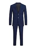 JACK & JONES Herren Jprfranco Suit Noos Business Anzug Hosen Set, Medieval Blue, 48 EU