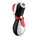 Satisfyer Penguin Holiday Edition | 12,5 cm | Air Pulse Technology | 11 verschiedene Intensitäten | Wiederaufladbarer Akku | Waterproof (IPX7) | Hautfreundliches Silikon