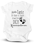 COZYINT Babybody zum schwangerschaft verkünden für Tante! - verkünden schwangerschaft | schwangerschaft ankündigung | wir sind schwanger verkünden!! (Tante)