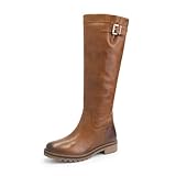 Travelin' Damen Daneborg Lady Boot High Country Leder stiefel elegant - Cognac 39