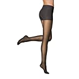 ITEM m6 - Strumpfhose mit Kompression für Damen, 15 DEN, Größe S, L1, CONTOURING TIGHTS, Almost Black