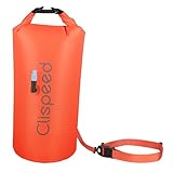 CLISPEED Schwimmboje Swim Buoy wasserdichte Packsäcke für Open Water Swimmers Triathletes Snorkelers Surfers