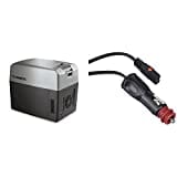 DOMETIC TropiCool TC 35FL - tragbare elektrische Kühlbox/Heizbox, 33 Liter, 12/24 V DC und 220-240 V AC & MOBICOOL Ersatzkabel für thermoelektrische Kühlbox zum Anschluss an den 12-Volt-Stecker