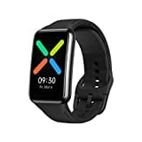 OPPO Watch Free – AMOLED Display 1,4 Zoll – Smartwatch Unisex – Schlaf- und Herzschritt-Tracker SpO2 und Schnarchen – 128 MB Speicherplatz – austauschbares Armband – Laufzeit 14 Jahre – Schwarz