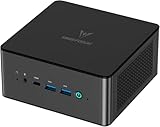 MINIS FORUM UM890 Pro Mini PC, AMD Ryzen 9 8945HS Prozessor, 8 Kerne/16 Threads bis zu 5,2 GHz, AMD Radeon 780M Grafikkarte, Barebone Version ohne RAM/SSD, HDMI/DP/USB4 × 2, RJ45 2,5 G × 2/Oculink