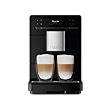 Miele CM 5300 Kaffeevollautomat / OneTouch for Two-Zubereitung / Automatische Spülprogramme / Komfortable Reinigungsprogramme / Entnehmbare Brüheinheit / Obsidianschwarz (10756990)