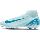 Nike Herren ZM Superfly 10 ACAD FG/MG Sneaker, Glacier Blue/Blue Orbit, 42 EU