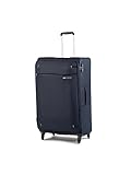 Samsonite Base Boost - Spinner L Erweiterbar Koffer, 78 cm, 105/112,5 L, Blau (Navy Blue)