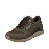 Rieker Herren B0601 Sneaker, Braun, 46 EU Weit