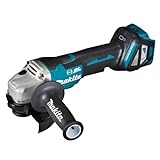 Makita DGA517Z Akku-Winkelschleifer 18 V mit Paddleschalter (ohne Akku, ohne Ladegerät), Bunt