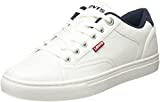 Levi's Herren Courtright Sneaker, Regular White, 42 EU