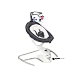 Babymoov Babyschaukel Swoon Motion Zink - inkl. 8 Melodien, 360° Sitzfläche, verstellbare Rückenlehne und Bewegungsmelder, 1 Stück (1er Pack)