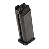 Airsoft Softair 25rd Gas Mag Magazin Für G17 Serie GBB Pistole Schwarz