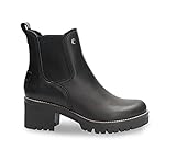 Panama Jack Damen Pia Igloo Trav Chelsea Boot, Negro, 37 EU