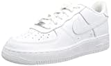 Nike AIR Force 1 LE (GS) Basketballschuh, White/White, 38 EU