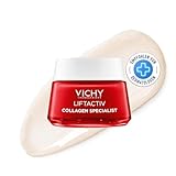 VICHY Liftactiv Collagen Specialist: Anti-Aging Creme gegen sichtbare Zeichen der Hautalterung. Wirkt Kollagenverlust entgegen. Mit Niacinamid, Peptiden und Vitamin C, 50ml