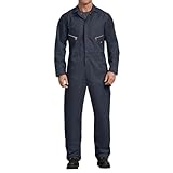 Dickies Herren Deluxe Twill Long Sleeve Coverall Arbeitsschutzanzug, Dark Navy V1, X-Large Hoch