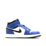 Nike AIR JORDAN 1 MID Sneaker da Ragazzo Blu DQ8423-402