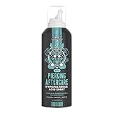 BASE LABORATORIES Piercing-nachsorge-spray Mit Hypochloriger Säure | Hocl und Kochsalzlösung Für Piercings | Nasen- und Ohrlochreiniger für Keloide, Beulen und Wunden | 240ml