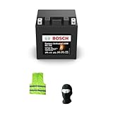 KOMPATIBEL MIT Piaggio Hexagon GTX 11 (M2000001) 180 pro Jahr 2000 al 2000 Batterie Bosch FA1160 YB10L-B A2/B2 BEREITS GELADEN UND EINSATZBEREIT BATTERIEN Active AGM 10 AH 12 V 90X133X142MM