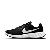 Nike Herren Revolution 6 Laufschuh, Black/White-Iron Grey, 43 EU