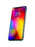 LG V40 Thinq Smartphone 128 GB (16, 3 cm (6, 4 Zoll) OLED-Display mit Notch, Triple-Hauptkamera, IP68 und MIL-STD-810G), Morocan Blue