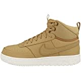 Nike Herren Court Vision Mid Winter M Sneaker, Elemental Gold Elemental Gold Sail, 43 EU