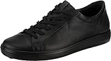 Ecco Damen Soft 7 Sneaker, Black/Black, 38 EU