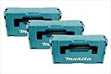 Makita Makpac Größe 2 Transportbox 3er Set [1 Stück MakPac Set2