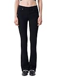 LTB Jeans Damen Fallon Jeans, Black Wash 200, 30W / 32L