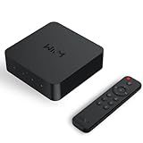 WiiM Pro Plus AirPlay 2 Receiver, Google Cast Audio, Multiroom Streamer mit Premium AKM DAC, Sprachfernbedienung, arbeitet mit Alexa/Siri/Google, streamt Hi-Res Audio von Spotify, Amazon Music, Tidal