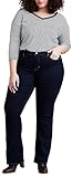 Levi's Damen Plus Size 315™ Shaping Bootcut Jeans, Darkest Sky, 22 M