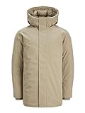 JACK & JONES Herren Jprblakeen Parka Sn Jacke, Weathered Teak, L