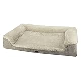 Nobby Orthopädisches Komfortsofa eckig CALBU beige 100 x 65 x 19 cm