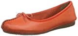 Clarks Damen Freckle Ice Ballerinas, Rot Grenadine Lea, 37 EU