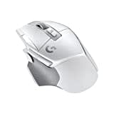 Logitech G502 X LIGHTSPEED Kabellose Gaming-Maus - Optische Maus mit optisch-mechanischen LIGHTFORCE Hybridschaltern, HERO 25K Gaming-Sensor, Kompatibel mit PC - macOS/Windows - Weiß