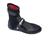 ASCAN Neopreschuhe Surfschuhe JIBE 5mm PREISHIT!!!, Neopren-schwarz, 43/44 EU