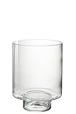 J-Line Windlicht Gerade Glas Transparent