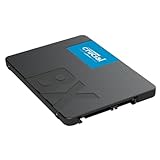 Crucial BX500 SATA SSD 1TB, 2,5" Interne SSD Festplatte, bis zu 540MB/s, 1TB SSD kompatibel mit Laptop und Desktop (PC), 3D NAND, Dynamische Schreibbeschleunigung - CT1000BX500SSD101