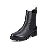 Remonte Damen D8694 Chelsea Boot, schwarz, 39 EU