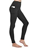 FitsT4 Sports Damen Winterreitleggings Silikon Vollbesatzreithose mit Fleecefutter mit Handytasche und Gürtelschlaufen,Schwarz,M