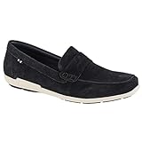 Rieker Moccasins 09050-14, Herren, Halbschuhe, Blue, 44 EU