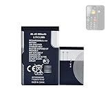 HIGHAKKU Ersatzakku Batterie kompatibel mit Emporia Telme C150, Telme C151, Telme T200, Telme X200 (Replaces AK-C150) äquivalent zu BL-4C