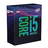 Intel Core i5-9600K Prozessor (9M Cache, bis zu 4,60 GHz), schwarz