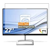 Vaxson Anti Spy Schutzfolie kompatibel mit Philips E Line 276E / 276E9QJAB,00 27" Display Monitorfolien Displayschutzfolie （ nicht Panzer Schutz Glas folie SchutzGlas nicht PanzerGlas ） Neue