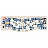 EPOMAKER CIDOO ABM066 Alice Bluetooth/2,4 GHz Wireless/Typ-C Mechanische Tastatur, die VIA und Hot-Swap unterstützt, mit Bildschirm, Knopf, NKRO, RGB Backlight, PBT-keycap, für Win/Mac/Office