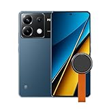 Poco X6 5G Smartphone, 12+256GB Handy ohne Vertrag, 120Hz 6,67" 1,5k AMOLED Display, 64MP OIS Dreifach-Kamera, 5100mAh, 67W Turbo-Charge, Dual-SIM, Blau